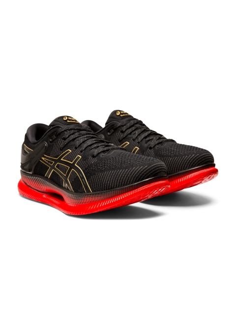 

ASICS Men Black & Red METARIDE Running Shoes