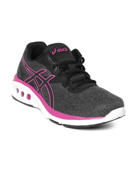 

ASICS Women Black & Pink Printed Gel-Promesa MX Running Shoes