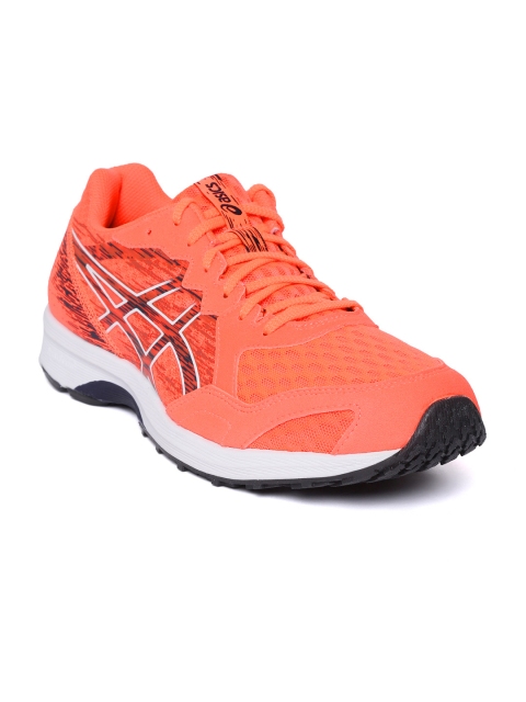 

ASICS Men Coral Orange Lyteracer Running Shoes