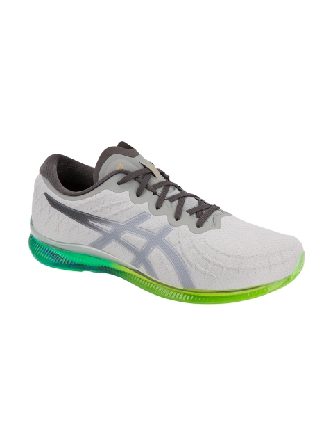 

ASICS Men Grey & Green GEL-QUANTUM INFINITY Running Shoes