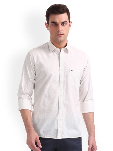 

Arrow Sport Men Off-White Regular Fit Printed Casual Shirt