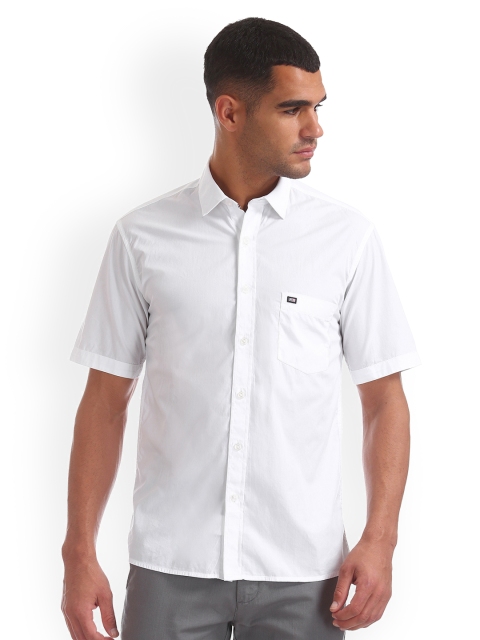 

Arrow Sport Men White Regular Fit Solid Casual Shirt