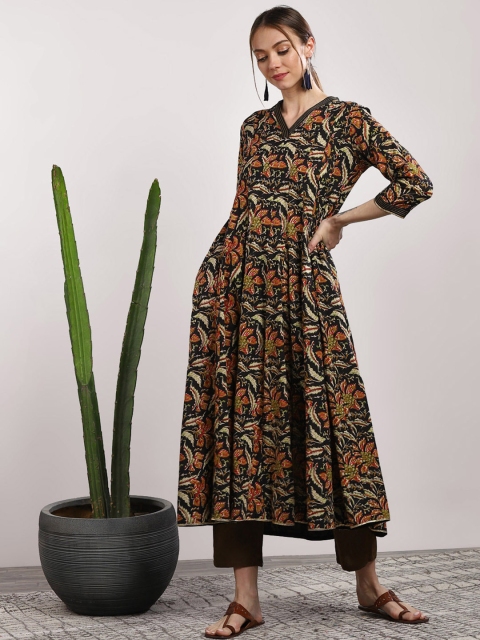 

Sangria Women Multicoloured Printed Anarkali Kurta, Multi
