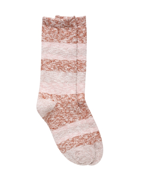

AMERICAN EAGLE OUTFITTERS Women Pink Striped Socks