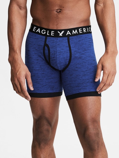 

AMERICAN EAGLE OUTFITTERS Men Blue Solid Briefs 1608