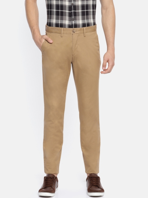 

U.S. Polo Assn. Men Khaki Slim Fit Solid Chinos