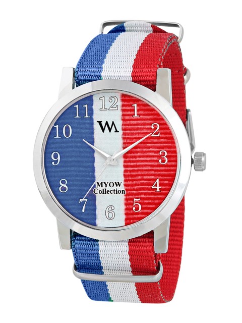 

WM Men Red & Blue Analogue Watch WMAL-FRANCErp