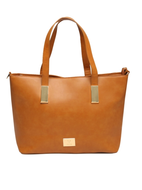 

Allen Solly Tan Brown Solid Shoulder Bag