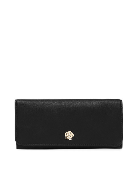 

Allen Solly Women Black Solid Two Fold Wallet