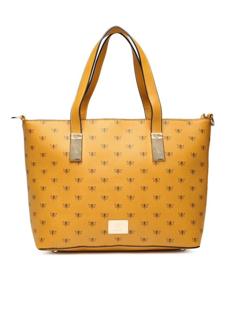 

Allen Solly Yellow Printed Shoulder Bag