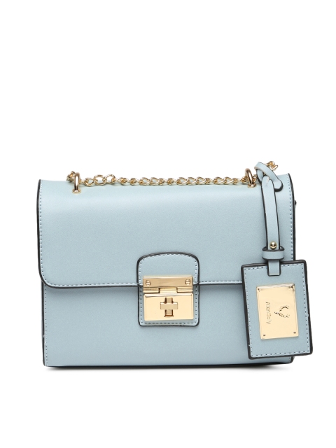 

Allen Solly Blue Solid Sling Bag