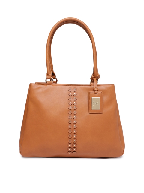 

Allen Solly Tan Brown Embellished Shoulder Bag