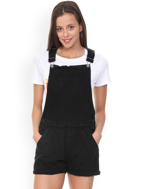 

People Black Dungaree