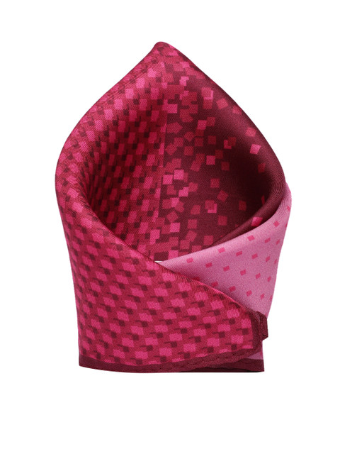 

Louis Philippe Men Pink Printed Pocket Square