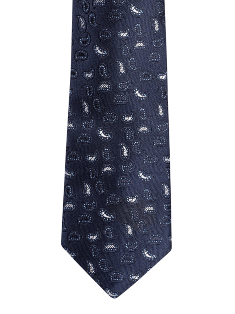 

Louis Philippe Men Navy Blue Printed Tie