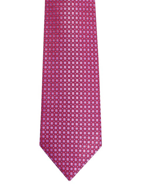 

Louis Philippe Purple & Red Printed Broad Tie