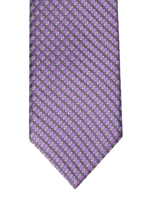 

Louis Philippe Purple Woven Design Broad Tie