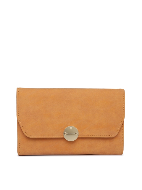 

Caprese Yellow Solid Sling Bag