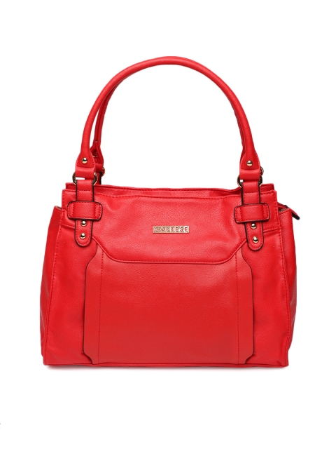 

Caprese Coral Red Solid Shoulder Bag