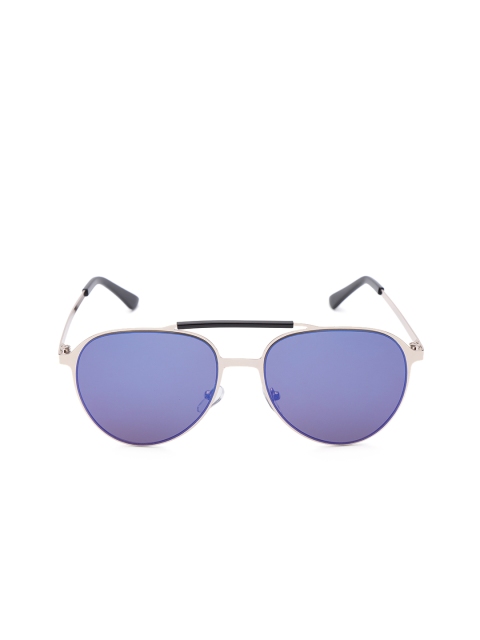 

Roadster Unisex Mirrored Oval Sunglasses MFB-PN-PS-T9947, Blue