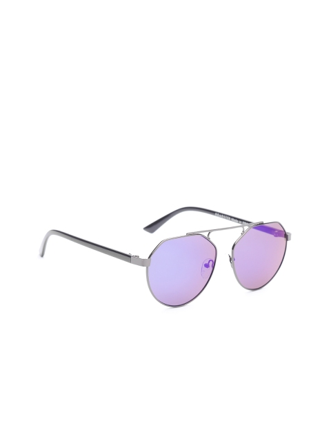 

Roadster Unisex Mirrored Oval Sunglasses MFB-PN-PS-T10260, Blue