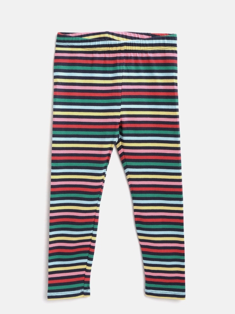 

GAP Baby Girls' Crazy Stripe Leggings, Multi