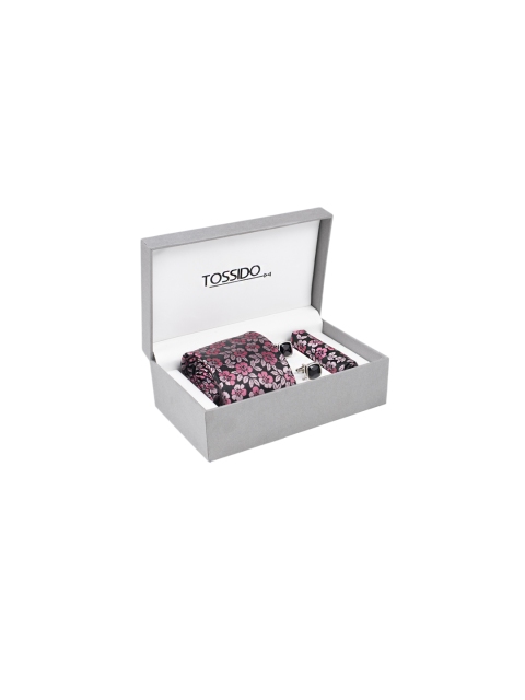 

Tossido Men Black & Pink Accessory Gift Set