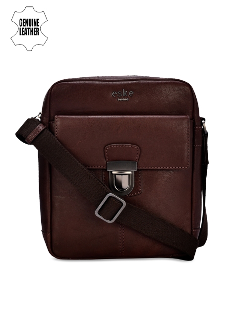 

Eske Rigo Women Brown Messenger Leather Travel Bag