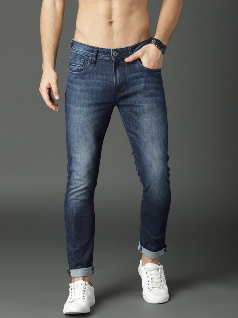 

Roadster Men Blue Skinny Fit Mid-Rise Clean Look Stretchable Jeans