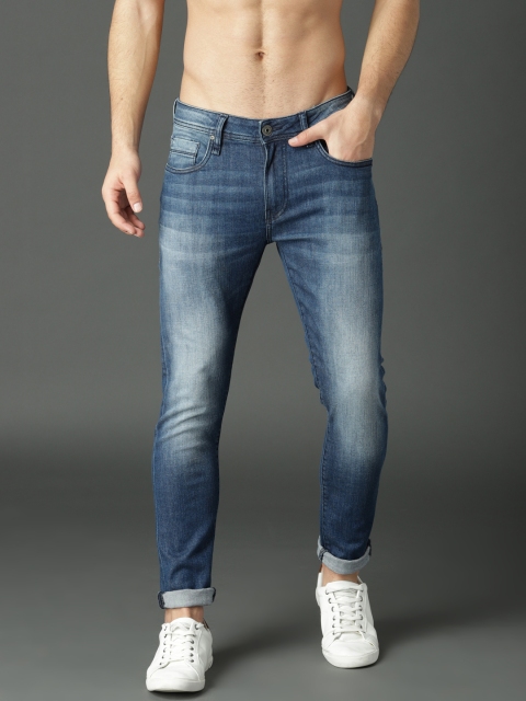 

Roadster Men Blue Skinny Fit Mid-Rise Clean Look Stretchable Jeans