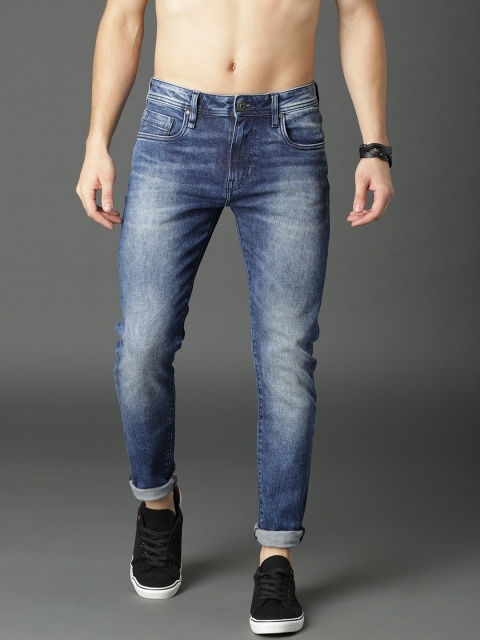 

Roadster Men Blue Skinny Fit Mid-Rise Clean Look Stretchable Jeans