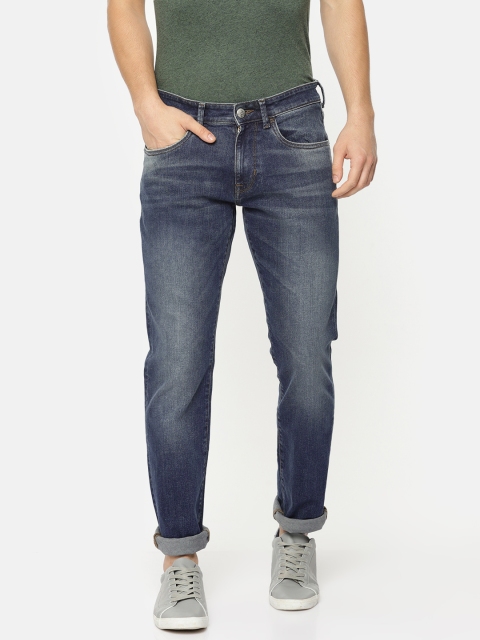 

U.S. Polo Assn. Denim Co. Men Blue Woody Slim Fit Mid-Rise Clean Look Stretchable Jeans