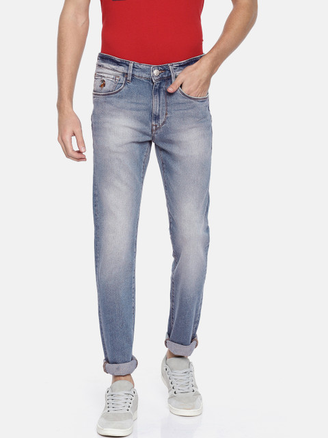 

U.S. Polo Assn. Denim Co. Men Blue Regallo Skinny Fit Clean Look Stretchable Jeans