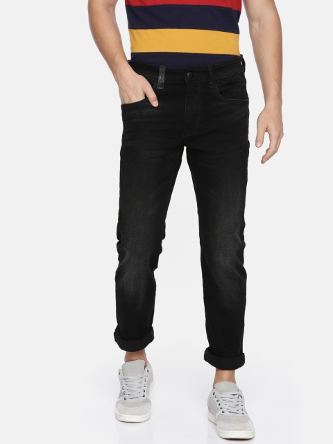 

U.S. Polo Assn. Denim Co. Men Black Regallo Skinny Fit Mid-Rise Stretchable Jeans
