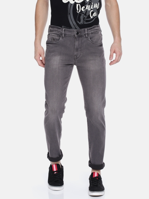 

U.S. Polo Assn. Denim Co. Men Grey Regallo Skinny Fit Clean Look Stretchable Jeans