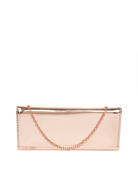

Lino Perros Rose Gold Solid Clutch