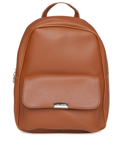 

Lino Perros Women Tan Brown Solid Backpack