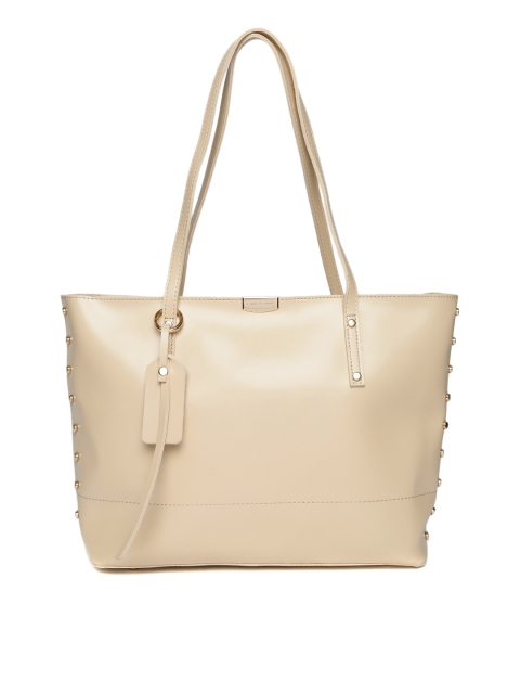 

Lino Perros Beige Solid Shoulder Bag
