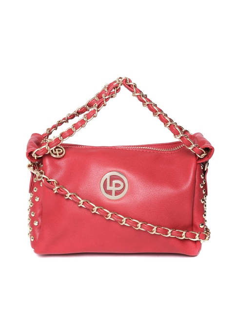 

Lino Perros Red Solid Sling Bag