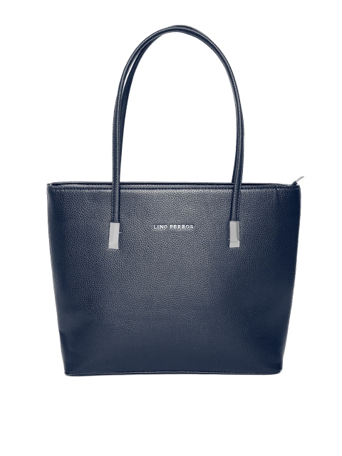 

Lino Perros Navy Blue Solid Shoulder Bag