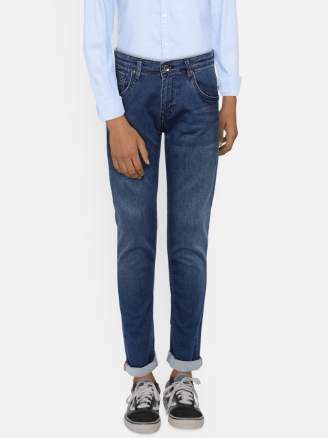 

Pepe Jeans Boys Blue Mid-Rise Clean Look Jeans