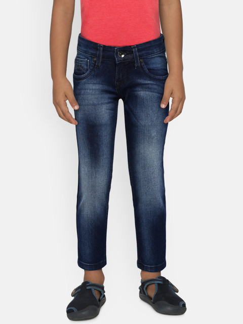 

Pepe Jeans Boys Blue Slim Fit Clean Look Jeans