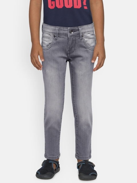 

Pepe Jeans Boys Grey Slim Fit Clean Look Jeans