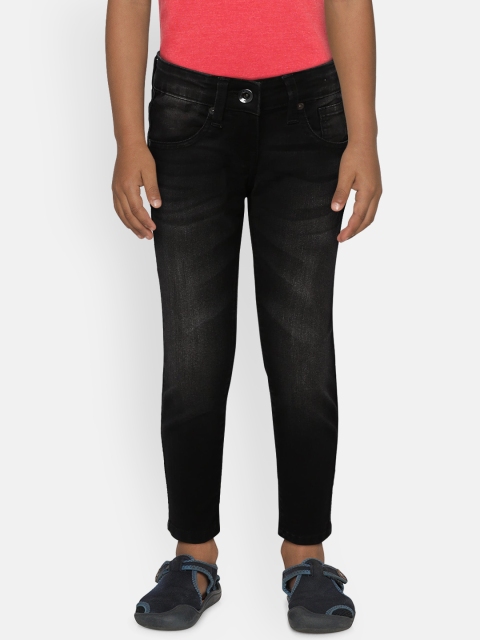 

Pepe Jeans Boys Black Slim Fit Low-Rise Clean Look Stretchable Jeans