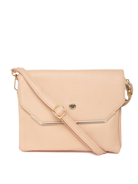 

Lino Perros Beige Solid Sling Bag