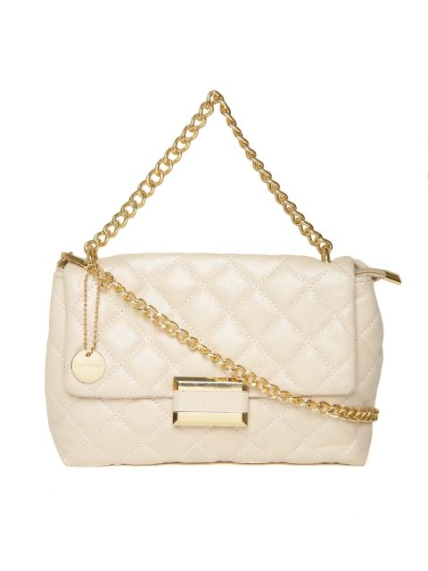 

Lino Perros Off-White Quilted Sling Bag