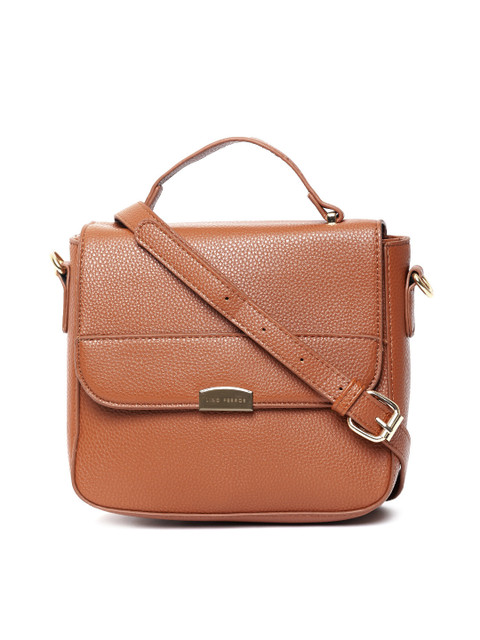 

Lino Perros Tan Solid Satchel