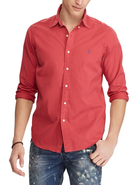 

Polo Ralph Lauren Slim Fit Oxford Shirt, Coral