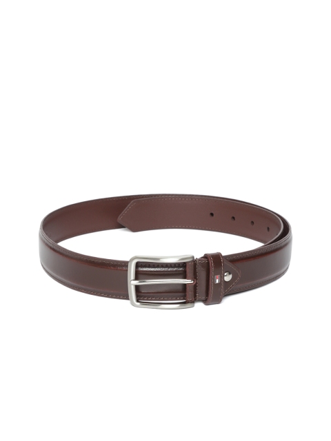 

Tommy Hilfiger Men Brown Leather Solid Formal Belt