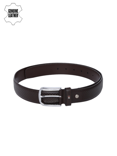 

Tommy Hilfiger Men Brown Solid Leather Belt